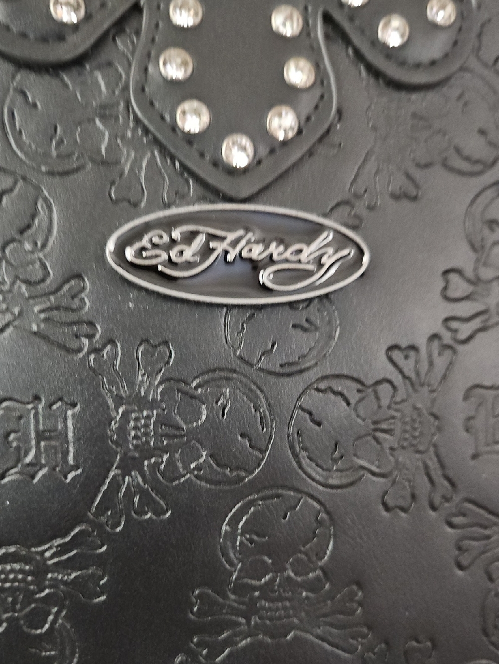 Ed Hardy NWT Convertible Crossbody Backpack Bag - Picture 7 of 12